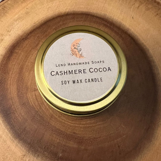 Cashmere Cocoa-Soy Wax Candle