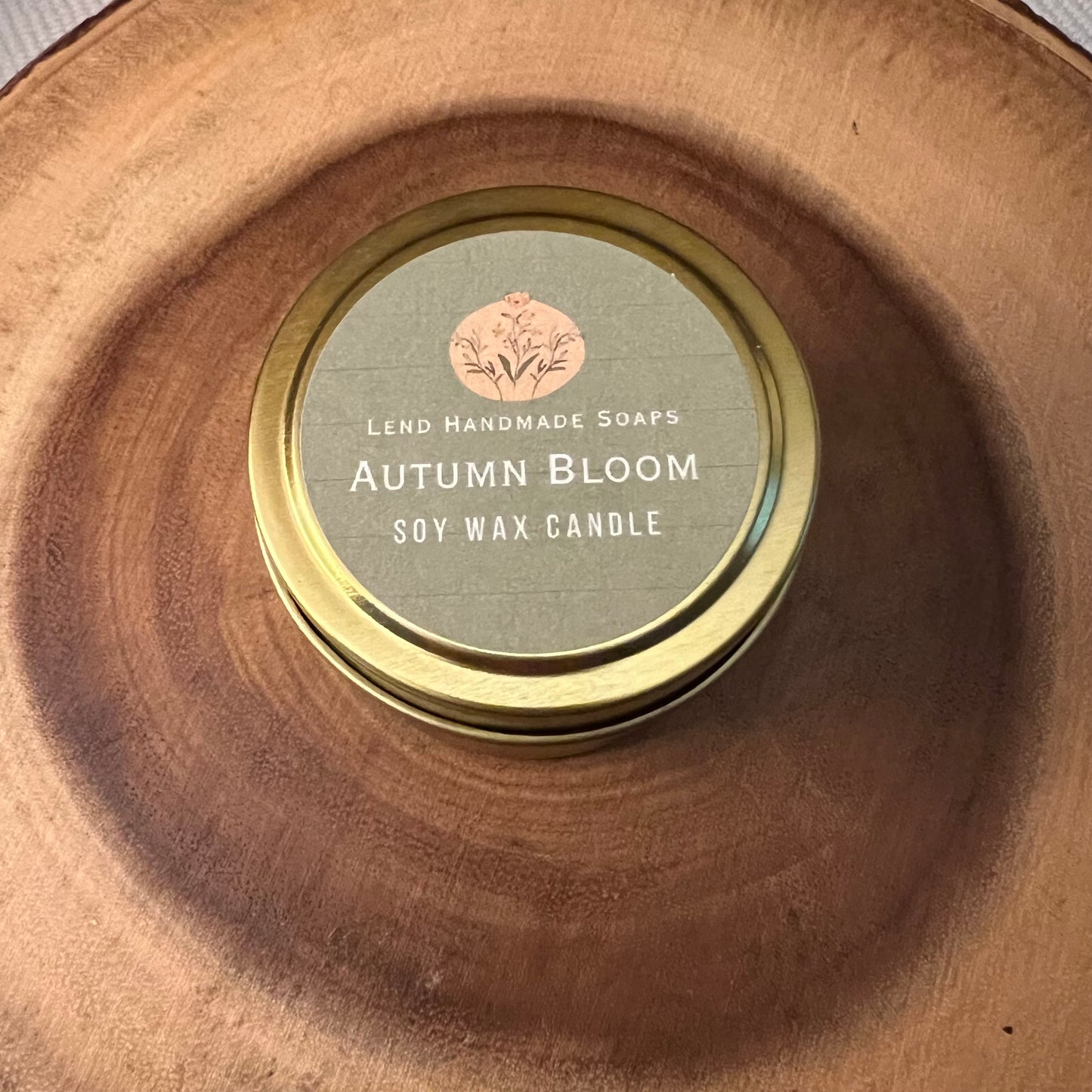Autumn Bloom-Soy Wax Candle