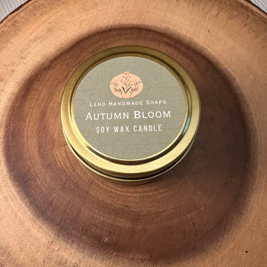 Autumn Bloom-Soy Wax Candle
