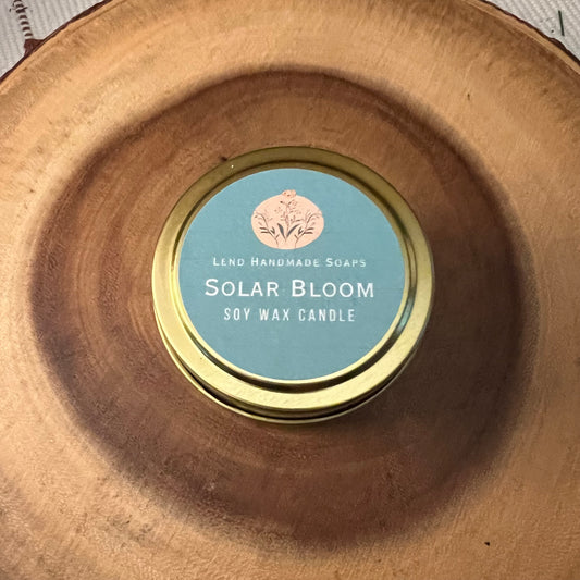Solar Bloom-Soy Wax Candle