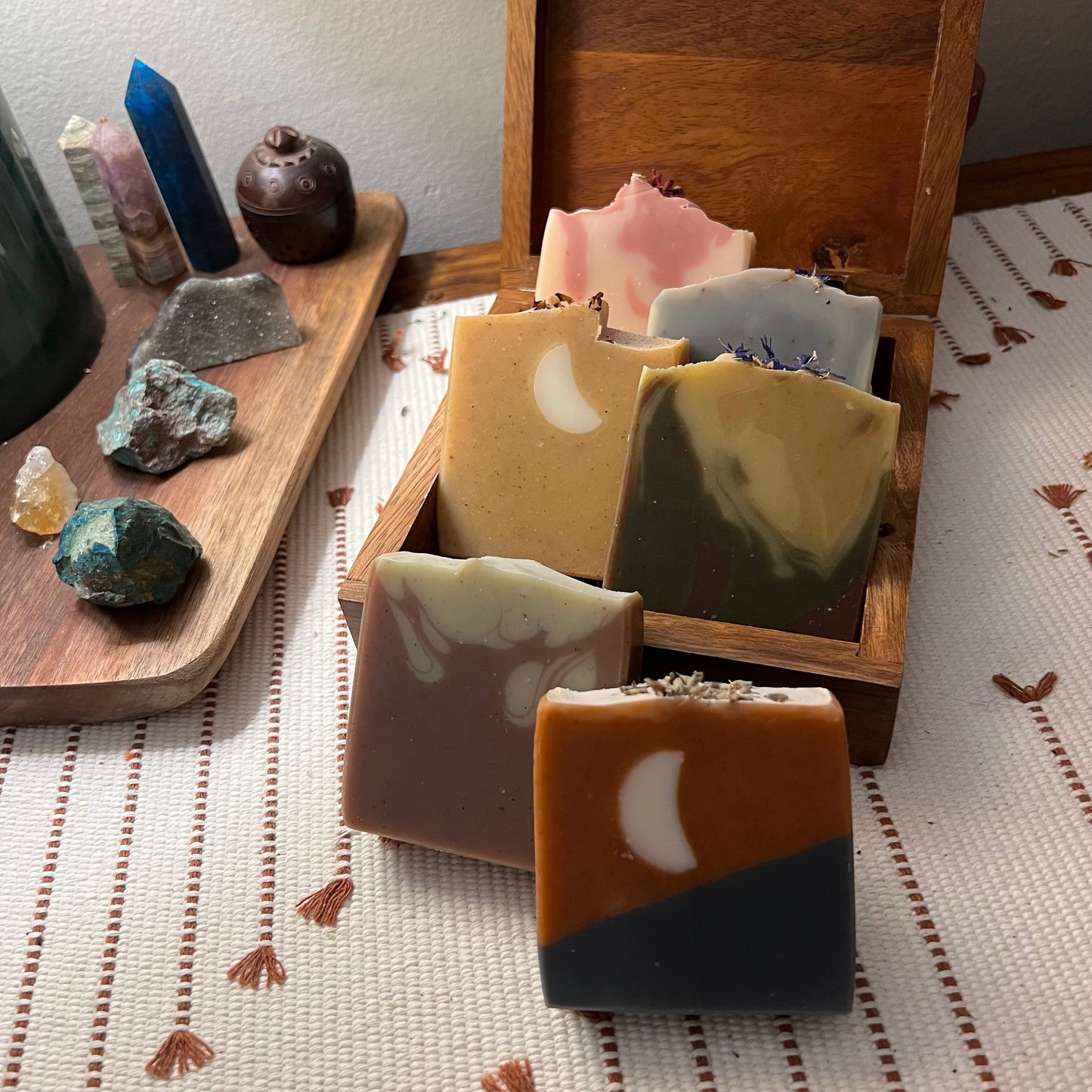 Calming Lavender Moon Soap – Natural Cold Process with Essential Oils
