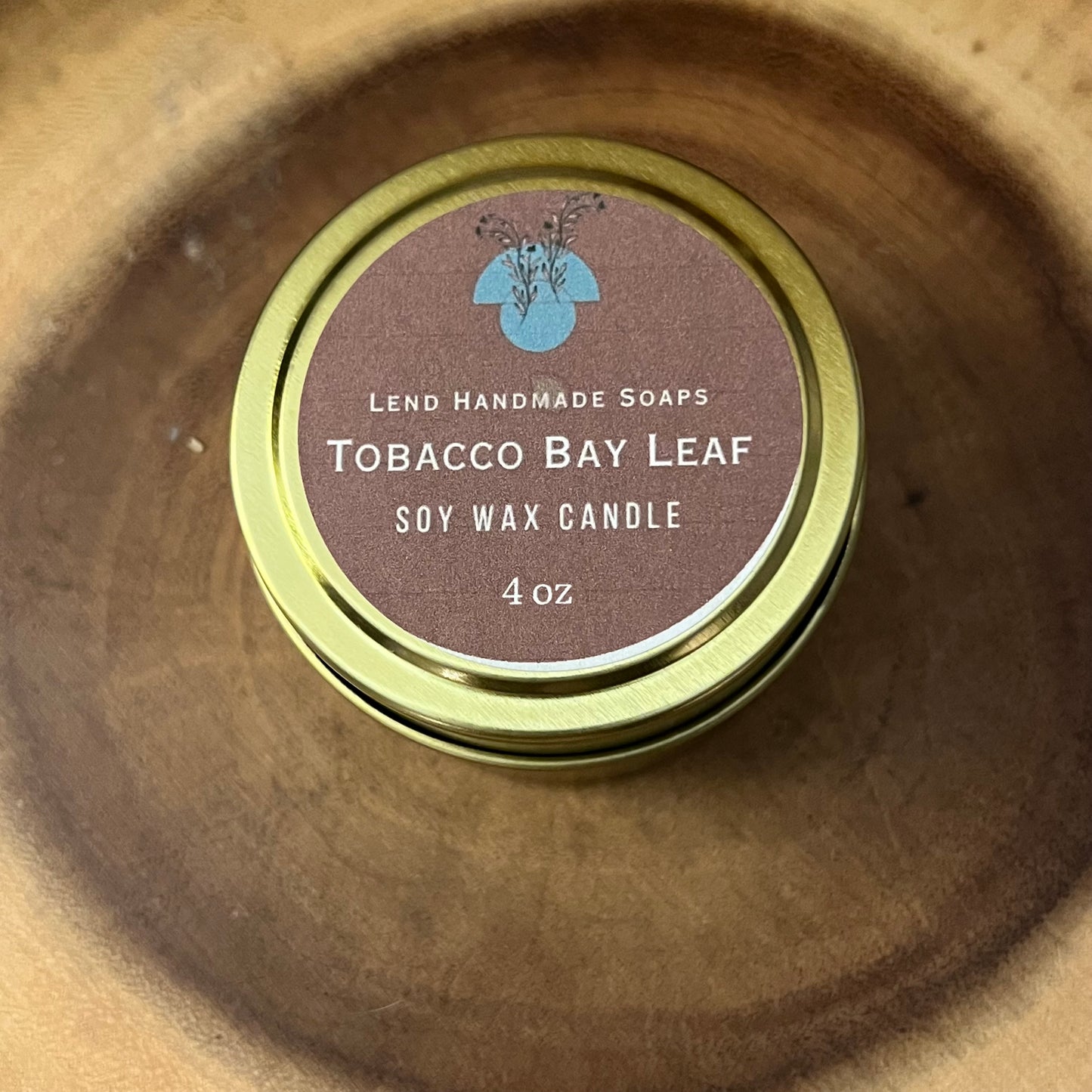 Tobacco Bay Leaf- Soy Wax Candle
