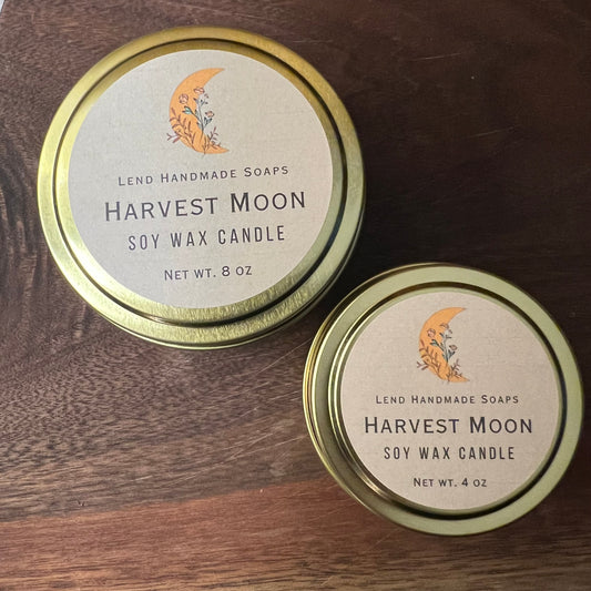 Harvest Moon Soy Wax Candle