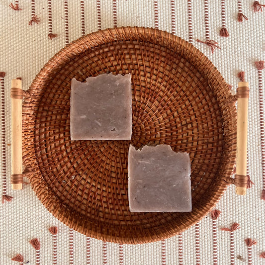 Calming Lavender Oats Soap – Natural Hot Process with Essential Oils