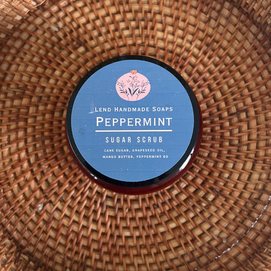 Peppermint Sugar Scrub