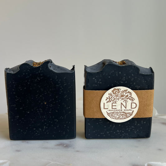 Tea Tree + Grapefruit Charcoal Natural Cold Process Soap